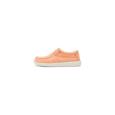 Imagen de WALK IN Pitas WP150 WALLABI Washed Mocasines de Hombre Náuticos Casual Zapatillas Verano Zapatos Casuales Naranja Claro 44