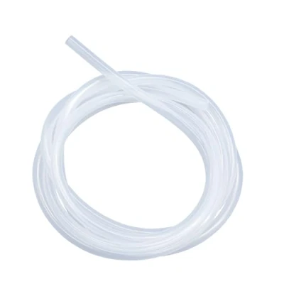 Imagen de LAVMHAB manguera de silicona 3 mm ID x 7 OD 5 metros longitud, mangueras calidad alimentaria, flexible transparente para transferencia agua y aire la bomba