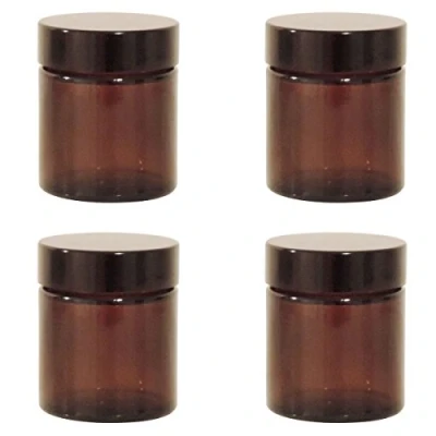 Imagen de mikken 4 marrón de 30 ml Crema/tarros Cristal Etiquetas para etiquetar, x 4.6 cm,
