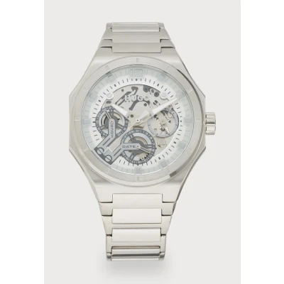 Imagen de HUGO Grail Skeleton Reloj silvercoloured, Hombre, Talla: One Size, Silver coloured