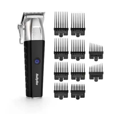 Imagen de BaByliss Cortapelos Lithium Power, Inalámbrico, Batería de litio, Carga rápida, Cuchillas acero japonés