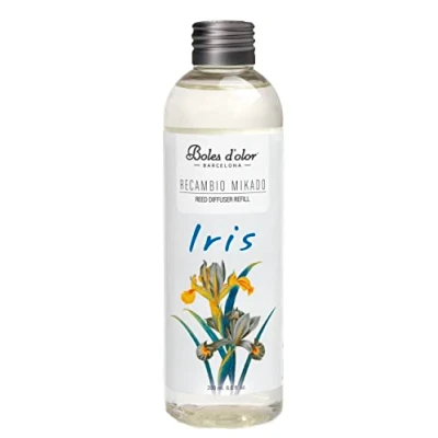 Imagen de Boles d&#039;olor Recambio Mikado Ambientador Difusor de Perfume para Hogar Iris 200 ml.