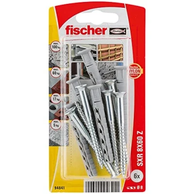Imagen de FISCHER 094641 Blister SXR 8x60 ZK NV