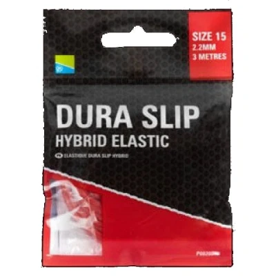 Imagen de Preston Dura Slip Hybrid Elastic Tamaño 15 Rojo 2,2mm Material pequeño de pesca