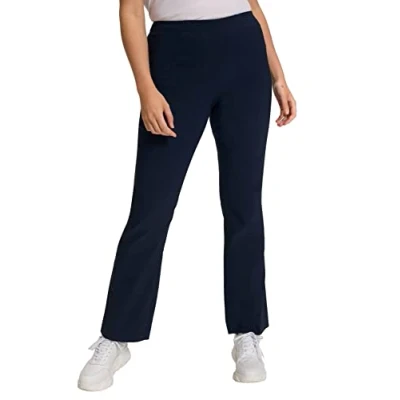Imagen de Ulla Popken Bengalin Trousers Pantalones, Azul Marino, 61W / 32L para Mujer