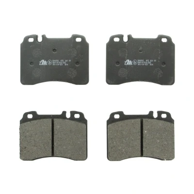 Imagen de ATE 13.0460 4202.2 Juego de pastillas freno preparado para indicador desgaste, excl. contacto avisador desgaste MERCEDES BENZ: W124 Berlina