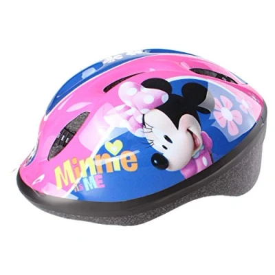 Imagen de Stamp Helmet + Elbow Knee Pads Minnie, Niñas, 5+ años depends on head size, Rosa, 52/56 Cm