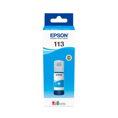 Imagen de Cartucho De Tinta Ecotank Bottle Cian Epson 113 C13t06b240
