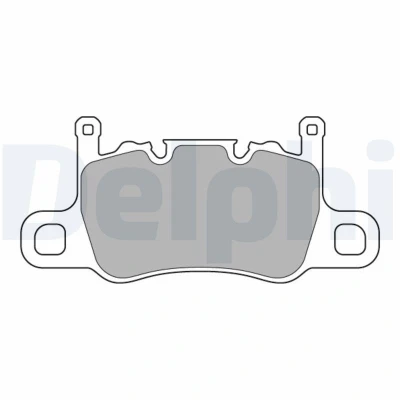 Imagen de DELPHI LP3585 Juego de pastillas freno preparado para indicador desgaste Chapa antichirridos sin accesorios PORSCHE: 718 Cayman Coupé,