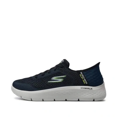 Imagen de Skechers Performance GO WALK FLEX LACE UP Zapatillas para caminar navy/lime, Hombre, Talla: 41, Navy/lime Zapatos