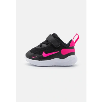 Imagen de Nike Performance Revolution 7 Unisex Zapatillas de running neutras para niños, Talla: 22, Black/hyper pink/white Zapatos