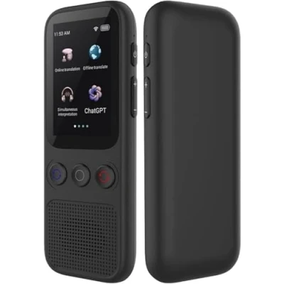 Imagen de Duckdik Nuevo 2025, Arizona Traductor de Idiomas por Voz Instantáneo, Simultáneo, No Necesita Wi Fi, Traducción Bidireccional Sin conexión en 18 (español Offline) 142 línea