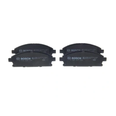 Imagen de BOSCH 0 986 494 928 Juego de pastillas freno Low Metallic con contacto aviso desgaste incorporado NISSAN: TERRANO 2, X Trail