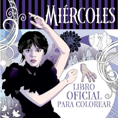 Imagen de Miercoles Addams. Libro Oficial Para Colorear