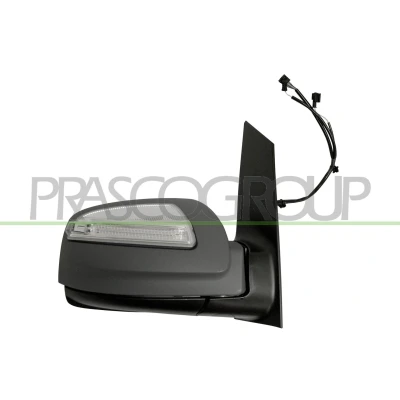 Imagen de Espejo retrovisor Prasco ME9107333 derecha imprimado eléctrico calefactable, abatible eléctricamente MERCEDES BENZ: Vito Mixto, Viano, Bus
