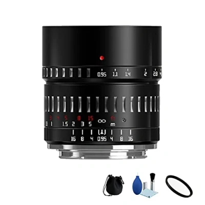 Imagen de TTArtisan 50mm F0.95 APS C Lente de retrato enfoque manual gran apertura para Nikon Z Mount cámara sin espejo Z6 Z7 Z6II Z7II Zfc