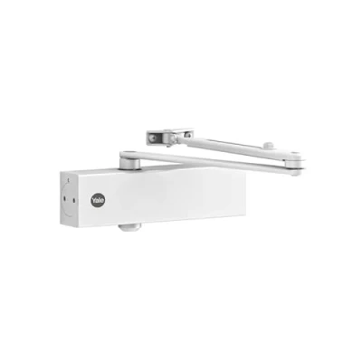 Imagen de Yale 5500 0001 50 Cierrapuerta Para Puertas Con Brazo Normal Blanco Serie Cuerpo + Caja