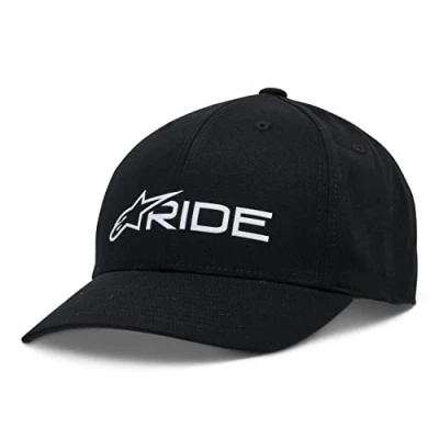 Imagen de Alpinestars Ride 3.0 Hat, Gorra de béisbol para Hombre, Color Negro y Blanco, Talla Única