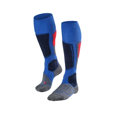 Imagen de FALKE SK1 Comfort M KH lana seda hilo funcional calida gruesa 1 par, Calcetines de esquí Hombre, Azul (Olympic 6940), 46 48