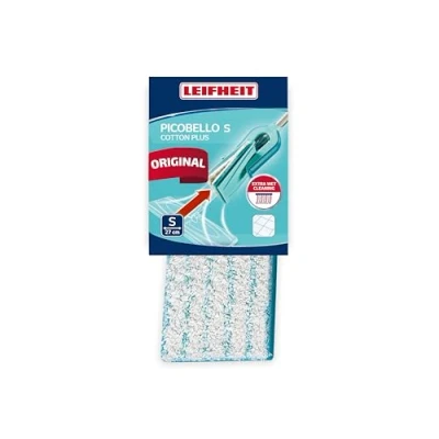 Imagen de Leifheit 56611 Picobello M Cotton Plus Mopa de Recambio, 27 x 10 12 cm