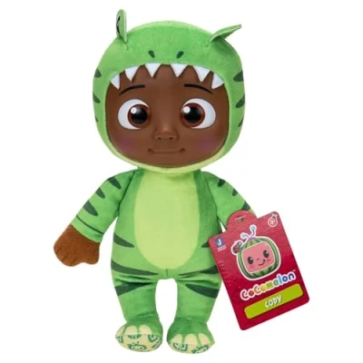 Imagen de CoComelon Peluche Dino Cody Little de 8 Pulgadas, temática Dinosaurio, Inspirado en su Programa Favorito, Juguetes para niños Edad Preescolar