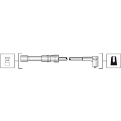Imagen de MAGNETI MARELLI 941318111293 Juego de Cables Encendido CHEVROLET: Lacetti Hatchback