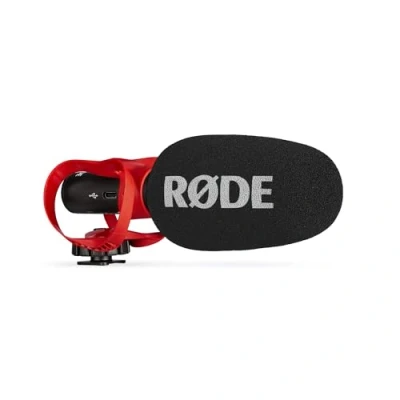 Imagen de RØDE VideoMic GO II Micrófono de cañón ultracompacto para cámara con salidas 3,5 mm y USB cine, creación contenido, podcasting videollamadas