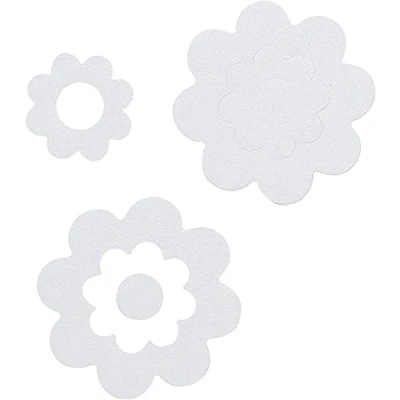 Imagen de Sealskin Alfombra de Baño Antideslizante Autoadhesivo, 13.5 x 0.2 cm, PVC, Blanco, 7 piezas