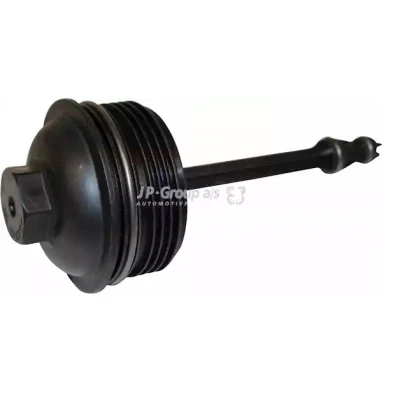 Imagen de JP GROUP 1118550400 Cubierta, caja filtro de aceite AUDI: A6 C7 Berlina, A4 B8 Avant, A3 Hatchback, VOLKSWAGEN: Passat B6 GOLF 6