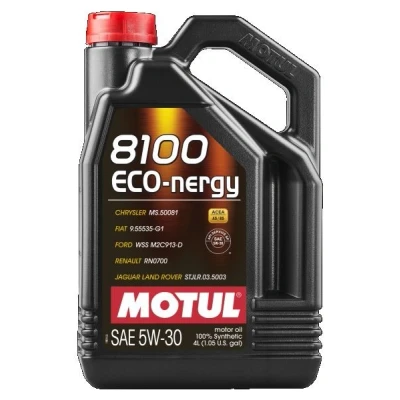 Imagen de Motul ECO NERGY 5W 30 4L Aceite de motor 104257 FORD: Fusion Familiar, FIESTA 5, Sierra Mk2 Hatchback, HYUNDAI: i20 I Elantra III Berlina