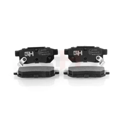 Imagen de GH 419972 Juego de pastillas freno con avisador acústico desgaste tornillos pinza accesorios HONDA: CIVIC 6 Fastback