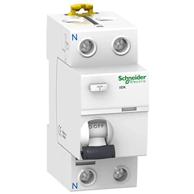 Imagen de Schneider Electric A9R60240 Interruptor Diferencial, 2P, 40A, 30mA, Clase AC