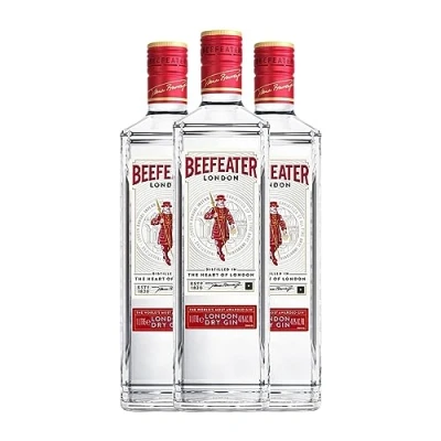 Imagen de Ginebra Beefeater Botella Misil 1 L (Caja de 3 L)