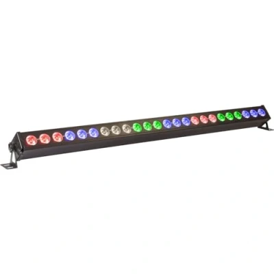 Imagen de Ibiza LEDBAR24 RC Barra LED RGBB 4 en 1 con varios efectos dinámicos Sonido, DMX, automático, maestro esclavo y control remoto Negro