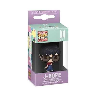 Imagen de Funko Pop! Keychain: BTS Dynamite J Hope Minifigura de Vinilo Coleccionable Llavero Original Relleno Calcetines Idea Regalo Mercancia Oficial Music Fans