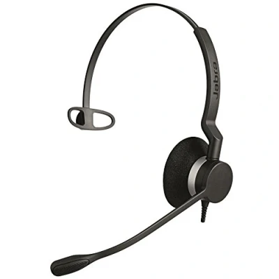 Imagen de Jabra Biz 2300 Auricular monoaural de rápida desconexión con cable y cancelación ruido Para teléfonos escritorio