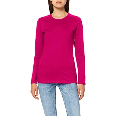Imagen de Trigema Langarm Shirt Camisa Mujer, Color Violeta, Talla XXL