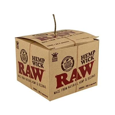 Imagen de Cuerda de encender RAW Hemp Wick Ball (30,5m)