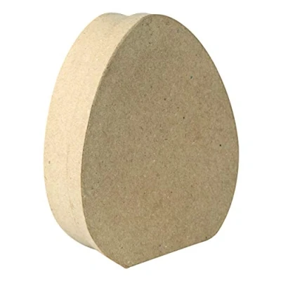 Imagen de Clairefontaine ES Décopatch BT068C Soporte de papel marrón maché, 4 x 12 14,5 cm, caja huevo M