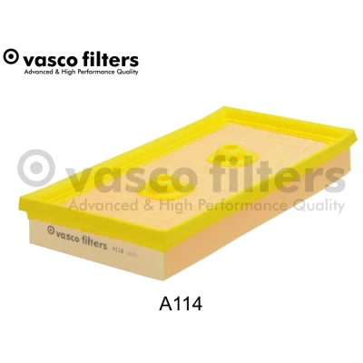 Imagen de DAVID VASCO A114 Filtro de aire 42 155 301 rectangular Cartucho filtrante VOLKSWAGEN: Golf 5, Passat B6 Berlina, Touran I, AUDI: A3 Hatchback