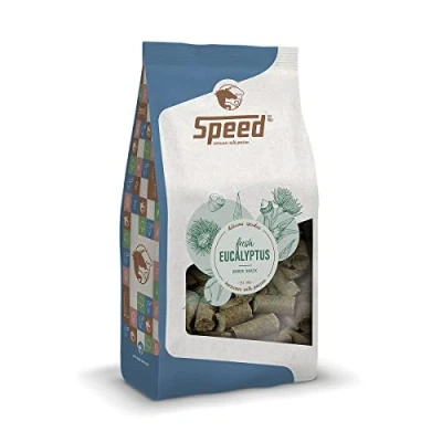 Imagen de Speed Delicious speedies Eucalipto Golosinas para Caballos con Sabor a eucalipto, refrescante Aperitivo Cada Caballo, los Mejores Ingredientes, fácil de Usar (1 kg)