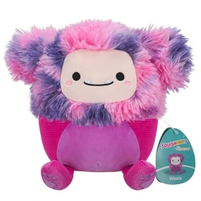 Imagen de Squishmallows Squisharoys Woxie el Bigfoot 19 cm, peluche oficial de Jazwares, supersuave Modelo raro 2024