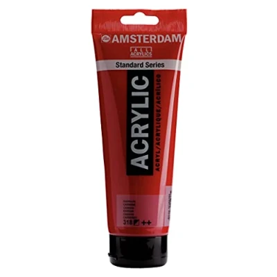 Imagen de Amsterdam Standard Series Colores Acrílicos Tubo 250 ml Carmín 318 (17123180)