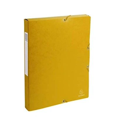 Imagen de Exacompta 50309E Carpeta de proyecto con goma, color amarillo