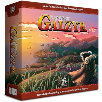 Imagen de 2 Tomatoes Games Lands of Galzyr FR Juego de Mesa con Tablero Narrativo 1 4 Jugadores Idioma: Francés Temática: Fantasía