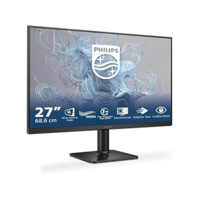 Imagen de Philips 27E2N1100L Monitor Full HD de 27 Pulgadas, Sincronización Imagen adaptativa (1920x1080, 100 Hz, 1x D Sub, HDMI 1.4) Negro