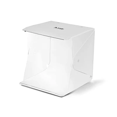 Imagen de Foldio1 (Caja de luz Estudio Toma fotografías Plegable portátil Todo en uno 10 &quot;con Kit iluminación LED) por ORANGEMONKIE…