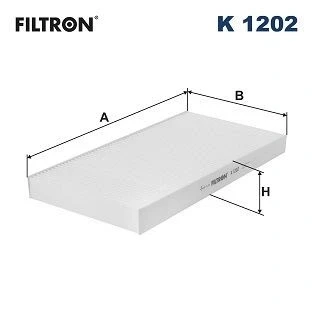 Imagen de FILTRON K 1202 Filtro de habitáculo partículas 392 187 32 MERCEDES BENZ: Clase A, B