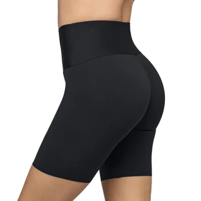 Imagen de Leonisa Braga para Mujer Antirozaduras de Muslos Tipo Short Realza Gluteos Bragas Faja Invisible Vestido