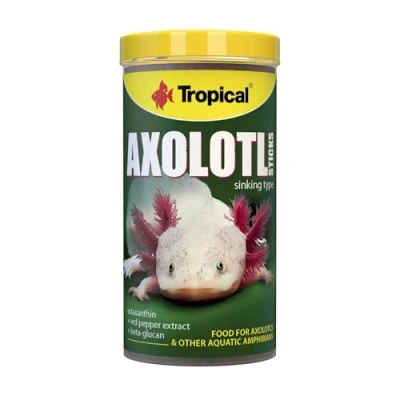 Imagen de Tropical Axolotl Bastones Alimenticios para Anfibios, 135 g